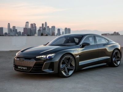 Världspremiär för eldrivna Audi e-tron GT concept i Los Angeles