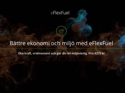 E85 konvertering – Sänk dina fossila utsläpp med 80%