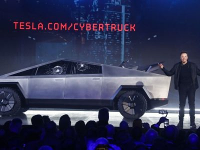 Ny elbil från Tesla – Det här är Teslas Cybertruck!