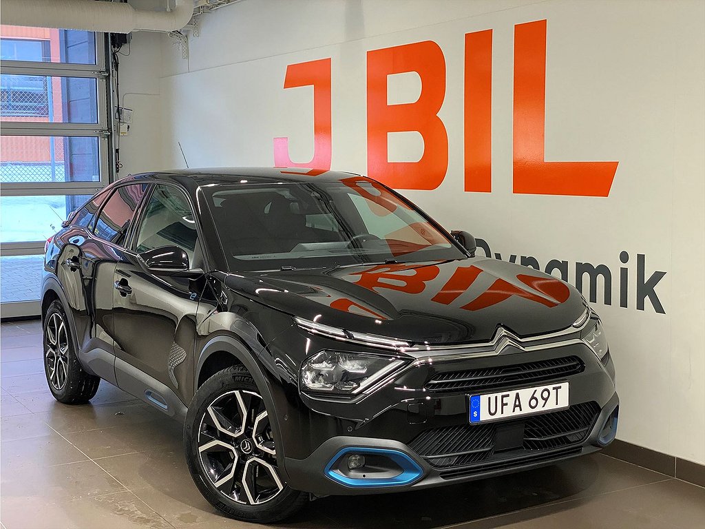 Citroën e-C4 Shine+ 50kWh 136hk – Carplay