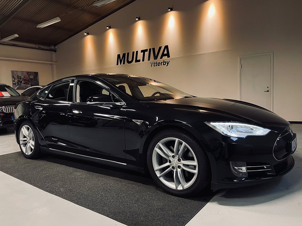 Tesla Model S 85D 423hk Panorama Autopilot Premium Sv-Läder