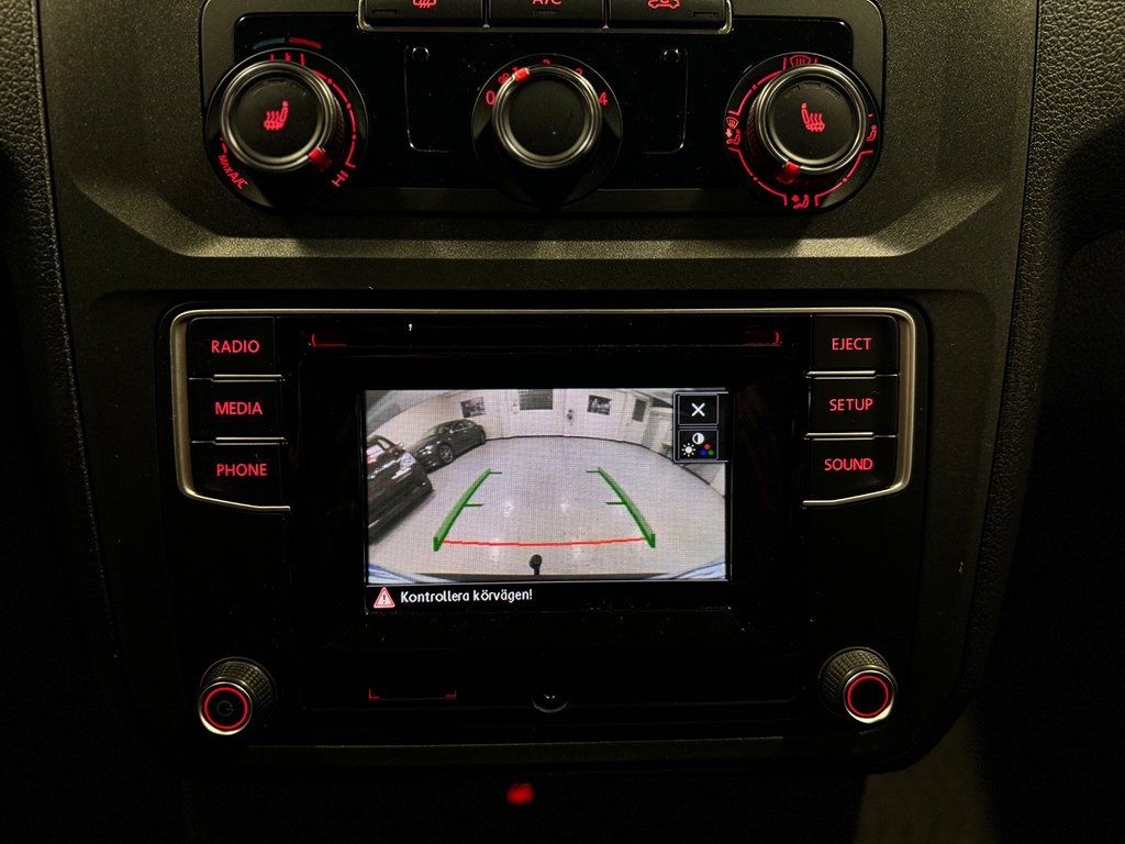 Volkswagen Caddy Skåpbil 1.4 TGI EU6 Hybrid Bluetooth Kamera
