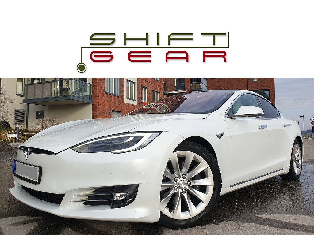 Tesla Model S Long Range MOMS GARANTI 1äg Ultra White Prem