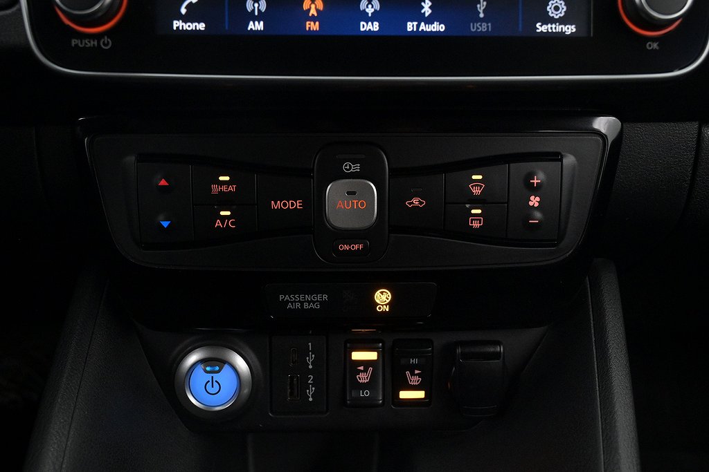 Nissan Leaf 40 kWh N-Connecta 360° Adap Farth Navi V-hjul