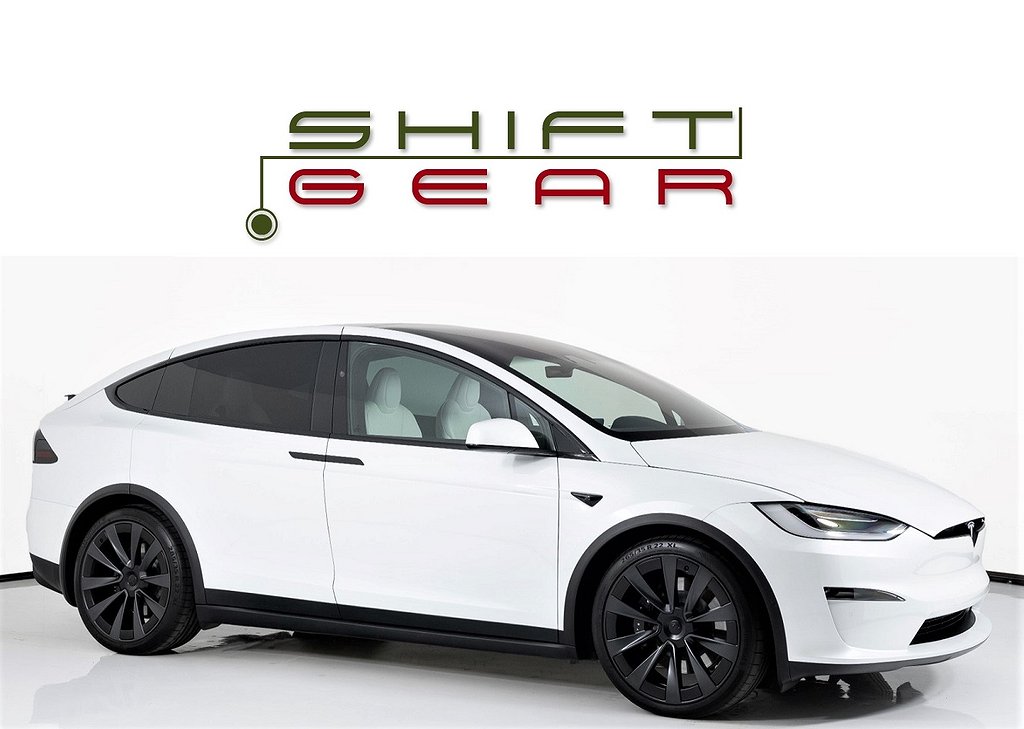 Tesla Model X Plaid **FULLUTR** FSD Vit Premium 6sits 22tum