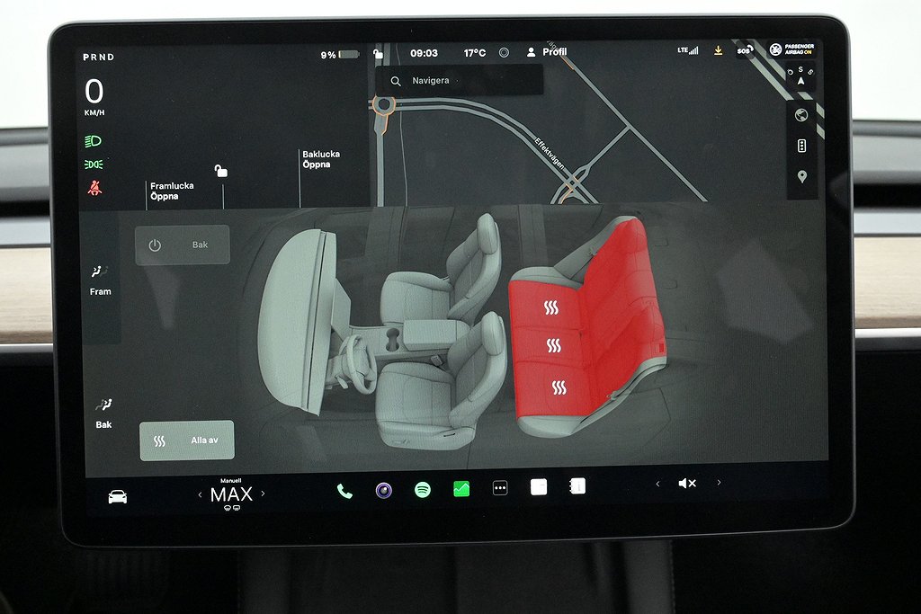 Tesla Model 3 Long Range AWD Refresh Autopilot Pano V-Hjul
