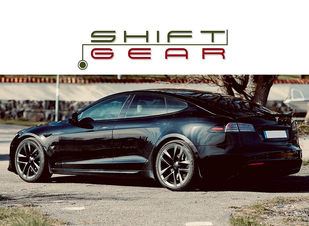 Tesla Model S PLAID *FULLUTR* Dragkrok FSD 21” Ultra White