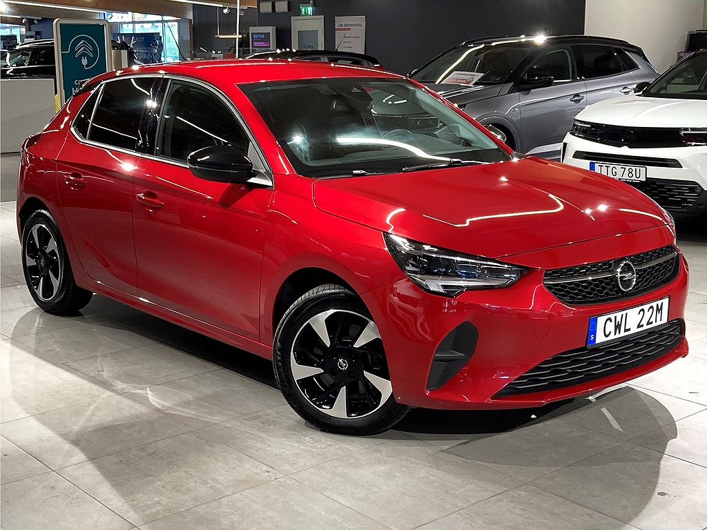 Opel Corsa-e Design & Tech 50kWh 136hk – PRIVATLEASING