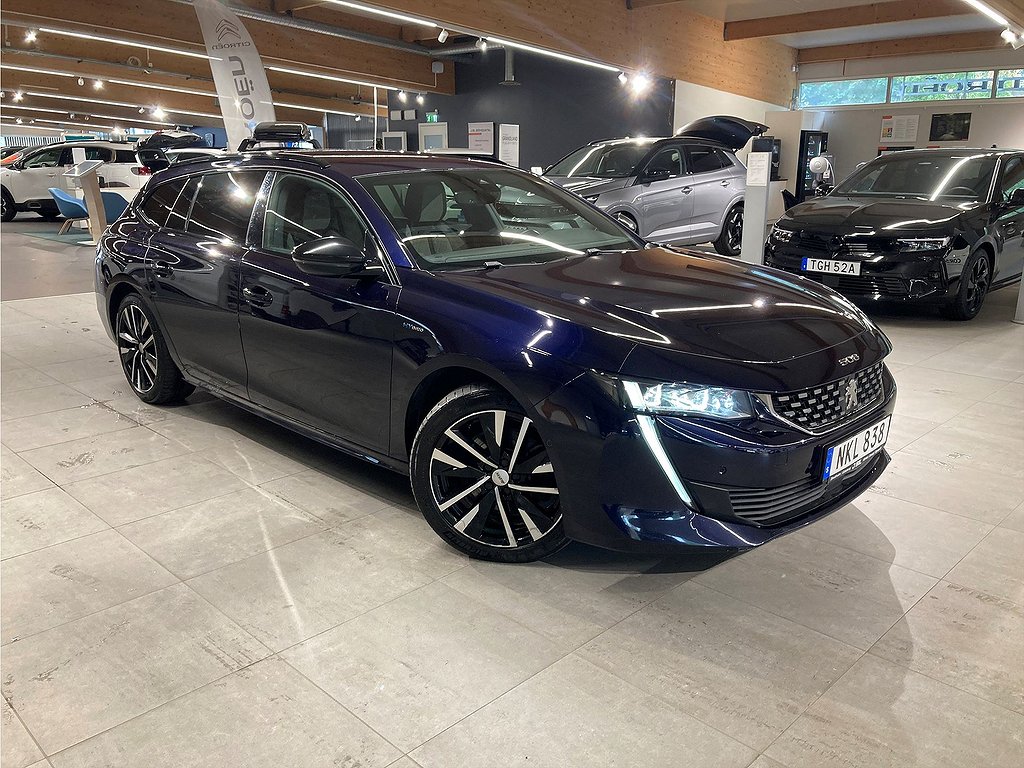 Peugeot 508 SW GT PHEV 225hk – ÅRSSKATT: 360KR