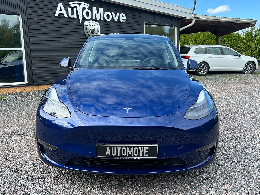 Tesla Model Y Long Range AWD 513hk Full FSD Moms Leasebar