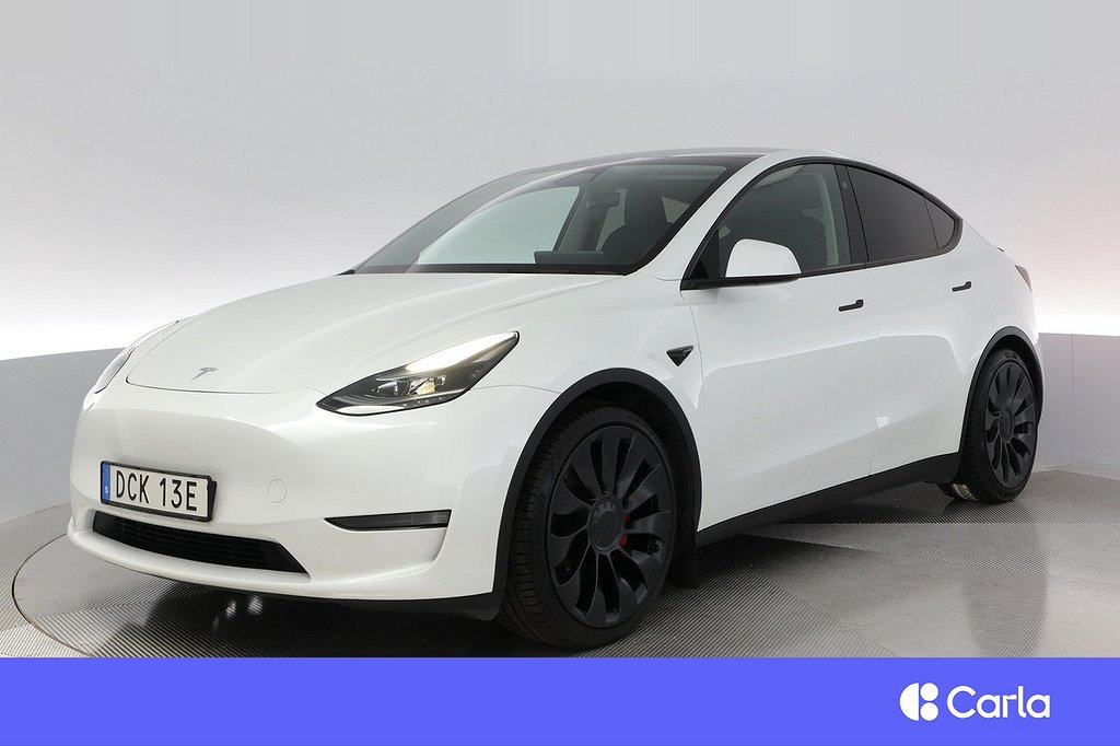 Tesla Model Y Performance AWD Autopilot 4,99 Drag V-Hjul