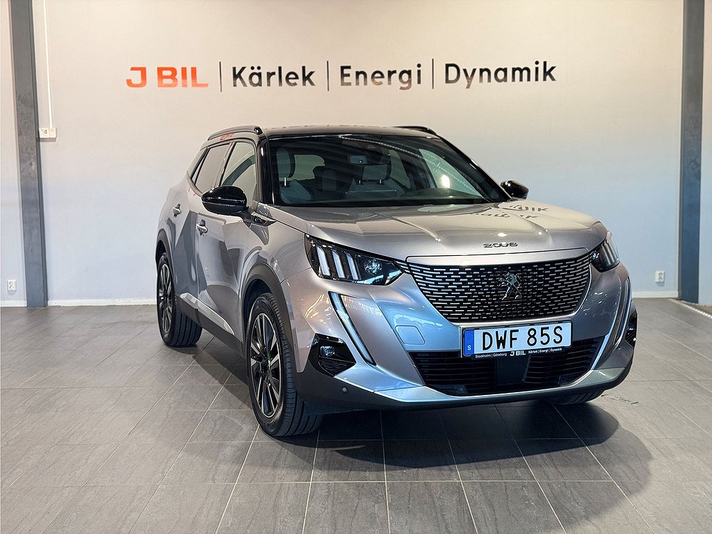 Peugeot E-2008 GT Pack 136hk Aut – BACKKAMERA