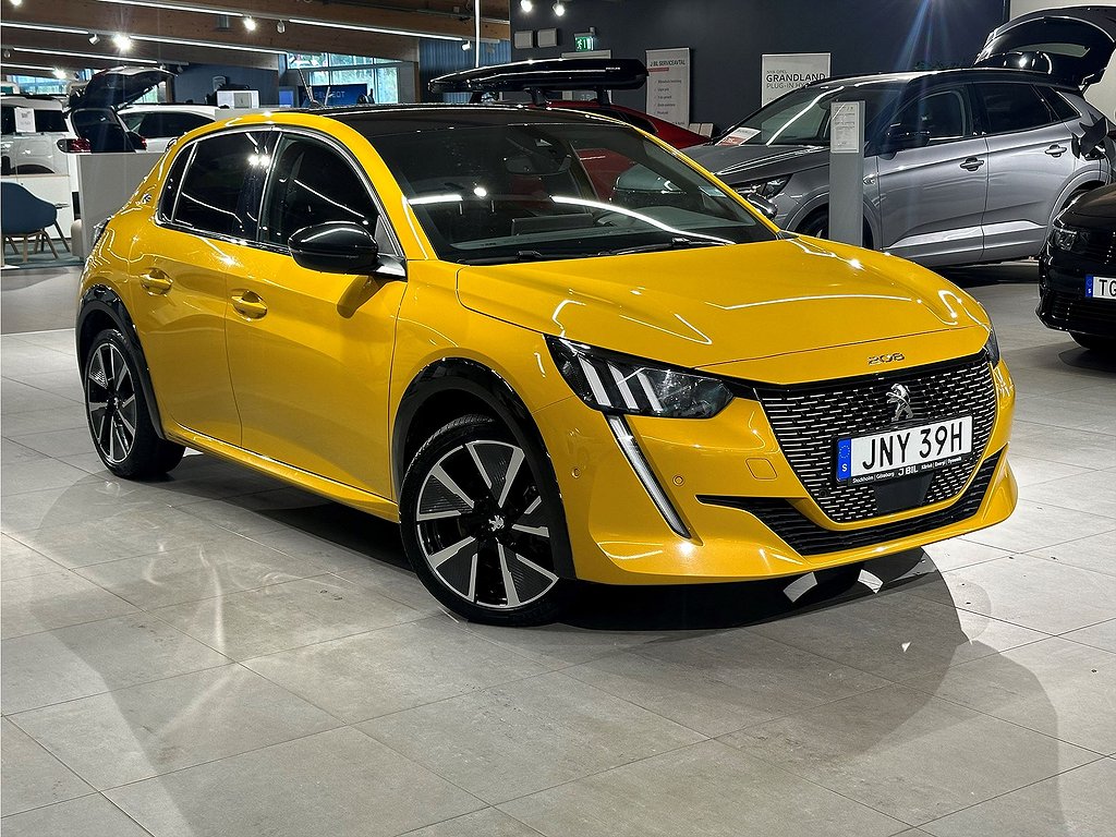 Peugeot E-208 GT Pack 50 kWh 136hk Aut – BACKKAMERA