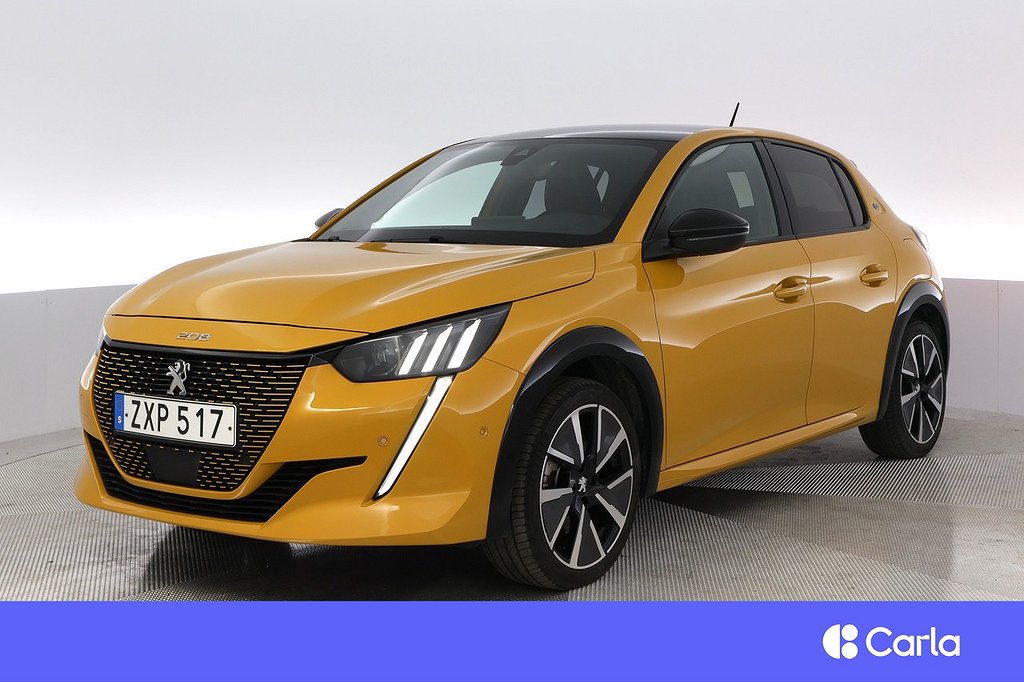 Peugeot E-208 GT Pack Adap.Fart Nav Värmepump Nya Vhjul 4.99