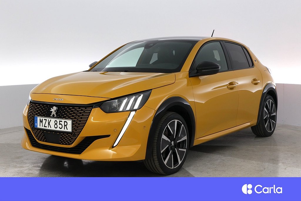 Peugeot E-208 GT Pack 4.99% Adap.Fart Navi Värmare V-Hjul
