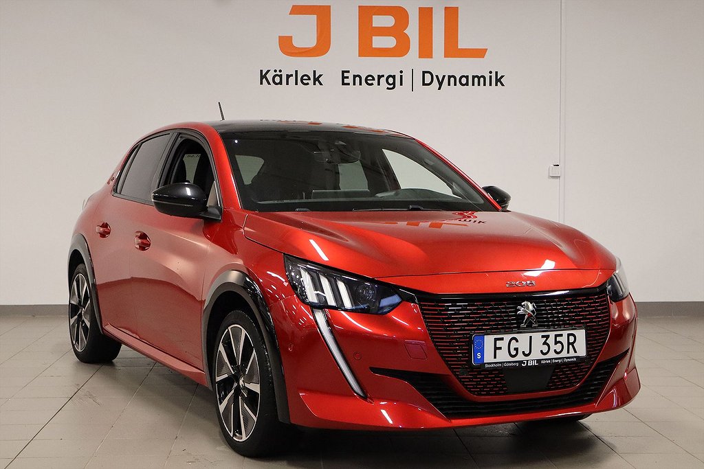 Peugeot E-208 GT 136hk Aut – BACKKAMERA