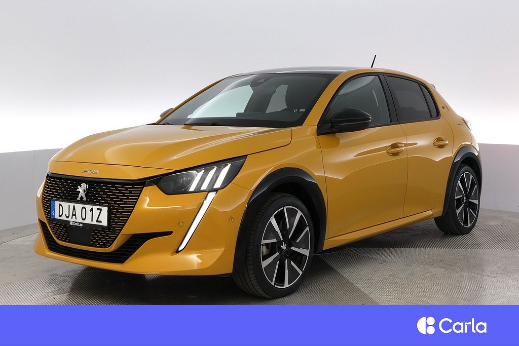 Peugeot E-208 GT Pack 4.99% Adap.Fart Navi Värmare V-Hjul