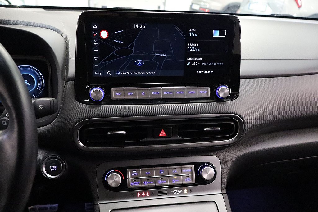 Hyundai Kona Essential Electric 39kWh 136hk Aut – BACKAKMERA, CARPLAY