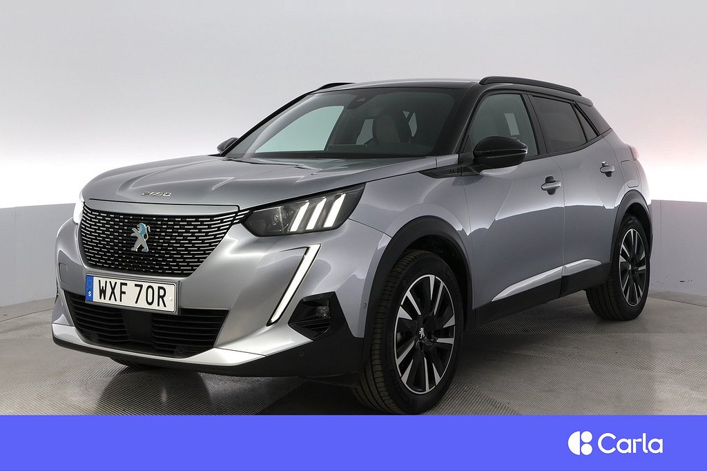 Peugeot E-2008 50 kWh GT 4.99% Ränta Adap Farth BLIS V-hjul