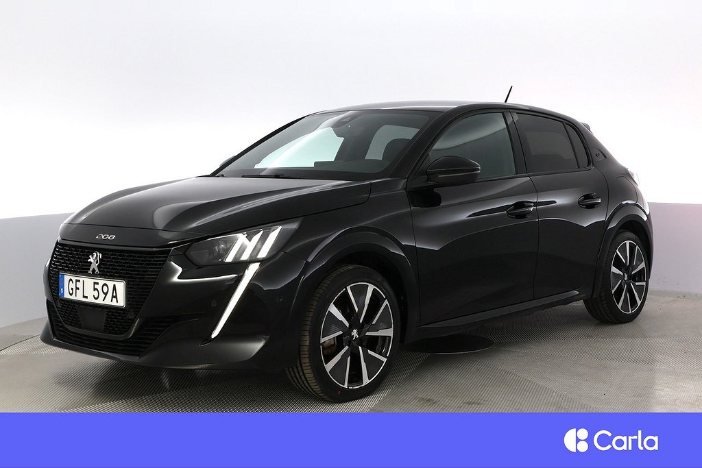 Peugeot E-208 GT Pack 4.99% Adap.Fart Navi Värmare V-hjul