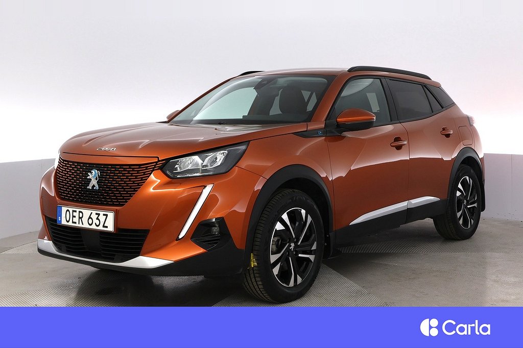 Peugeot E-2008 Allure pack Kamera Lane Ass. 4.99% V-Hjul