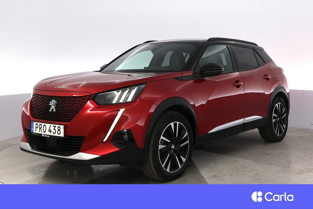 Peugeot E-2008 50 kWh GT Adap Farth BLIS V-hjul 4.99% Ränta