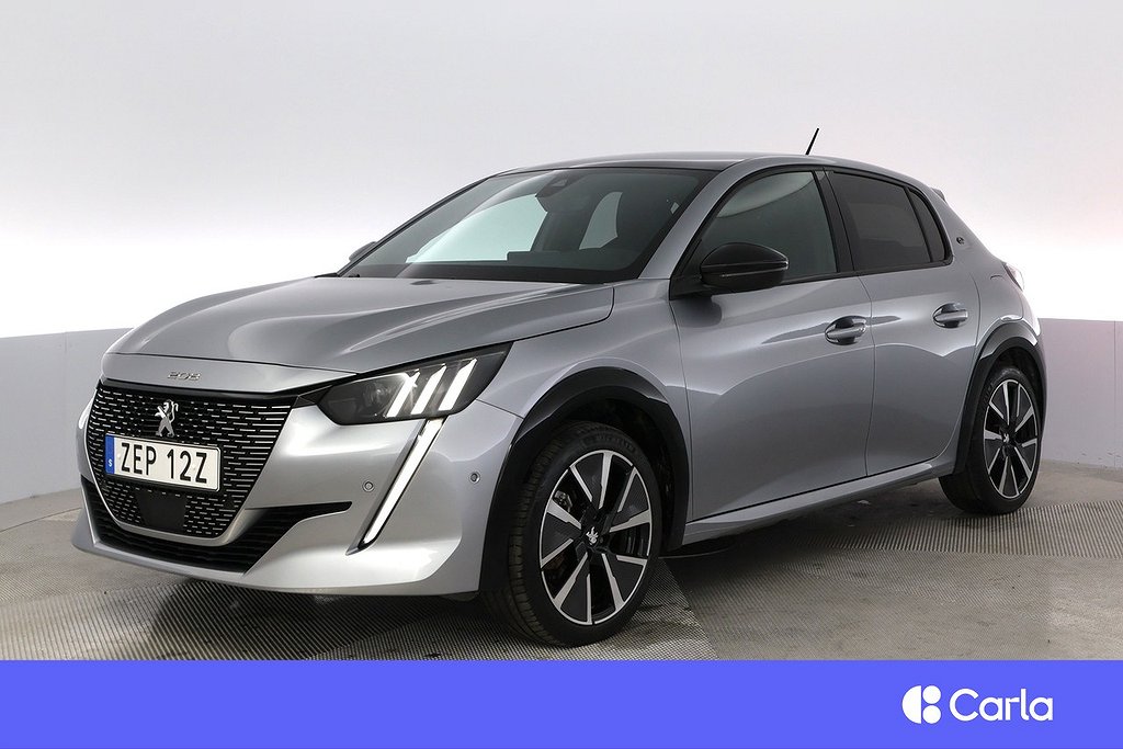 Peugeot E-208 GT Pack Adap.Fart Pano Värmare V-Hjul 4.99%