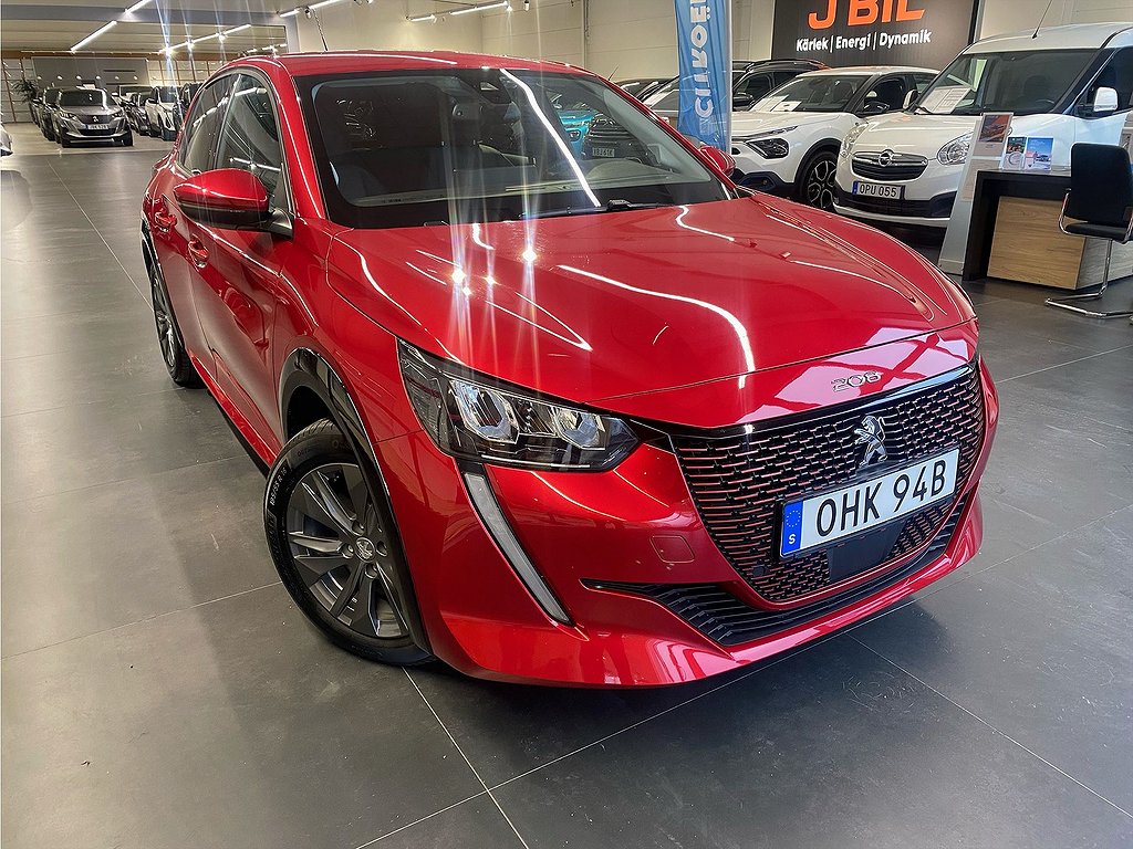 Peugeot E-208 Allure Pack 50 kWh 136hk Aut – BACKKAMERA