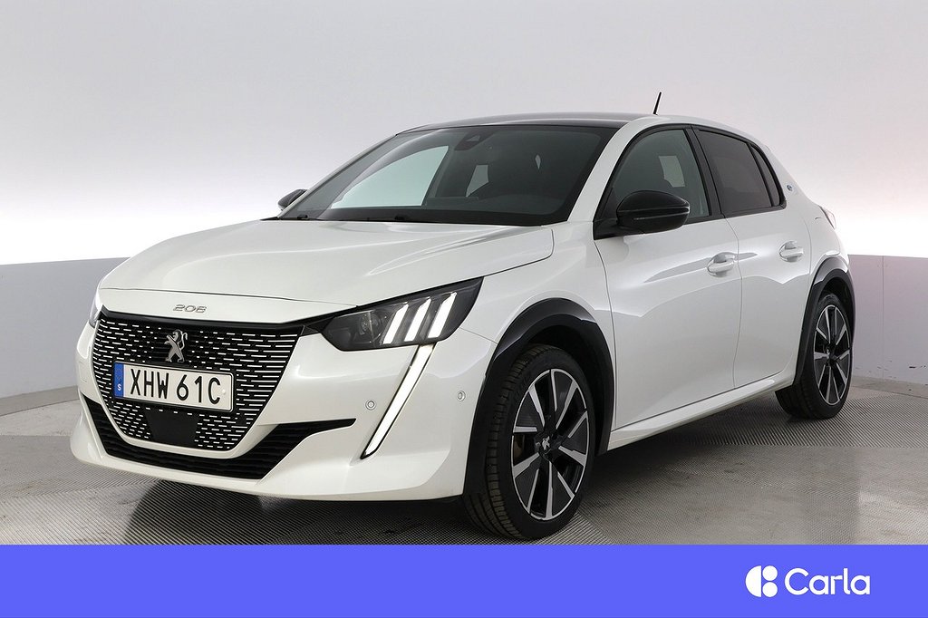Peugeot E-208 GT Pack Adap.Fart Kamera Värmare VHjul 4.99%