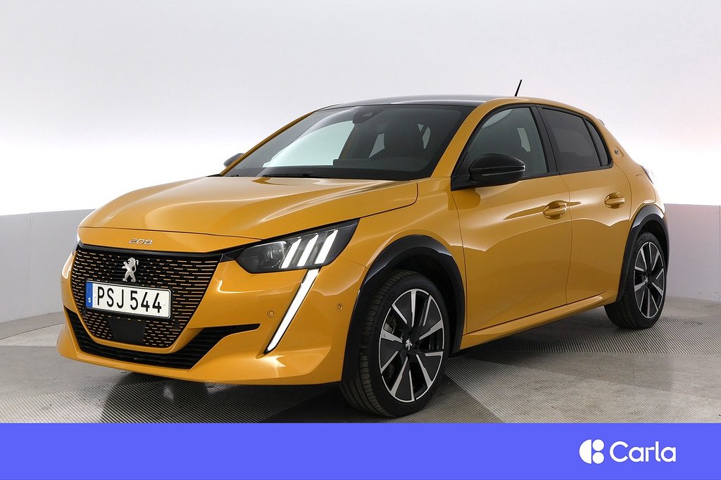 Peugeot E-208 GT Pack Adap.Fart Kamera Värmare VHjul 4.99%