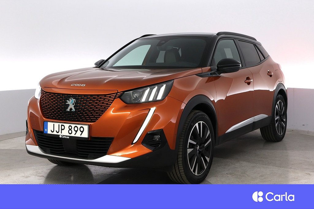Peugeot E-2008 50 kWh GT Adap.Farth Navi 4.99% Ränta V-hjul