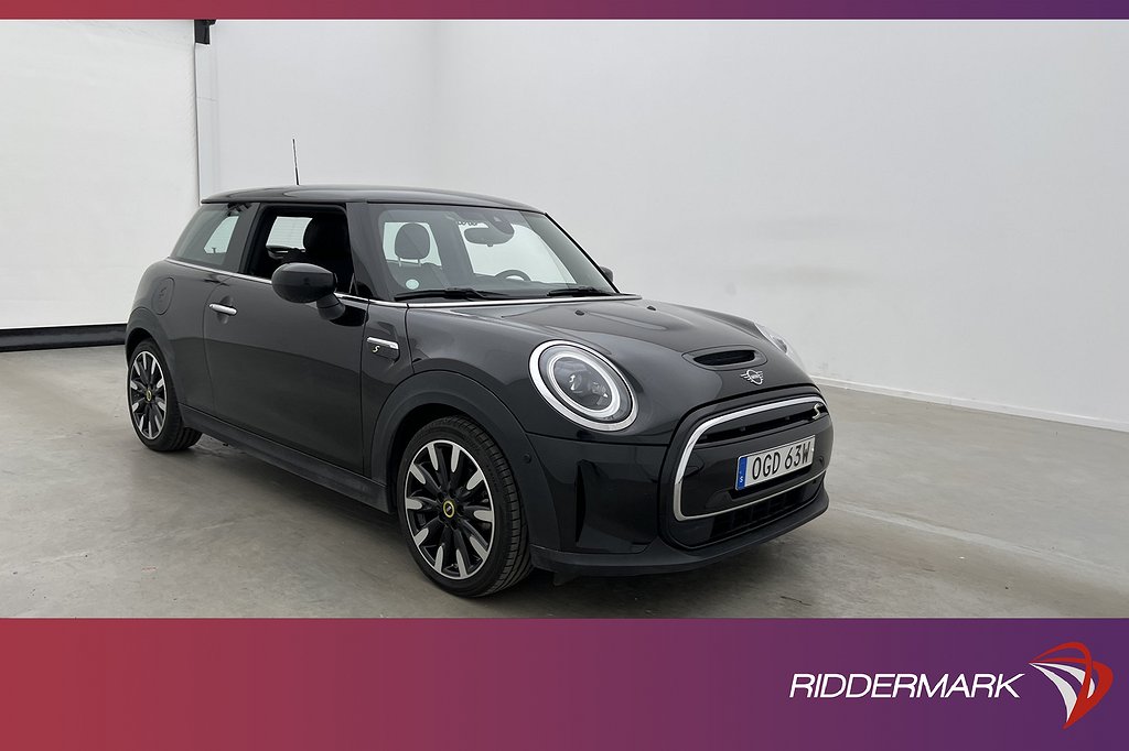 MINI Cooper SE 184hk Värmepump H/K HUD Navi 360kr Årsskatt