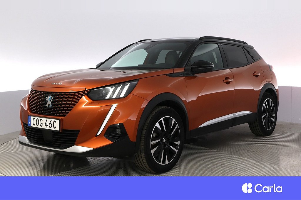 Peugeot E-2008 50 kWh GT Adap.Farth Navi V-hjul 4.99%