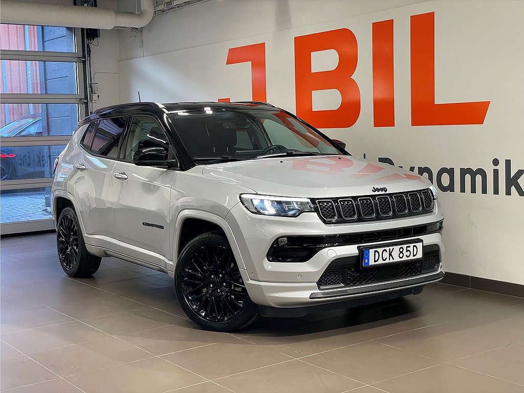 Jeep Compass PHEV S 1.3 T4 GSE 240hk 4xe Aut 4WD – SKINN, B-KAMERA
