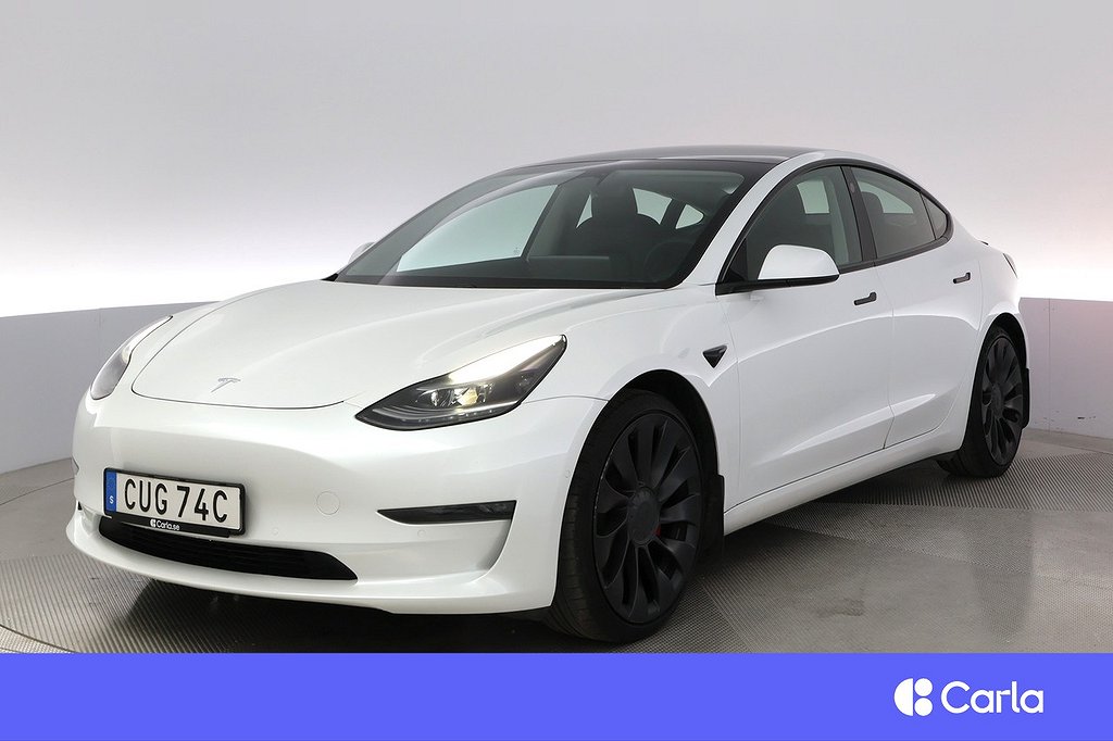 Tesla Model 3 Performance AWD Refresh Autopilot 4,99 V-Hjul