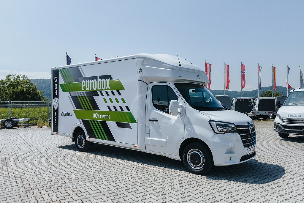 Renault RENAULT MASTER EUROBOX XXL EL  Z.E. LASTVIKT 1750KG!