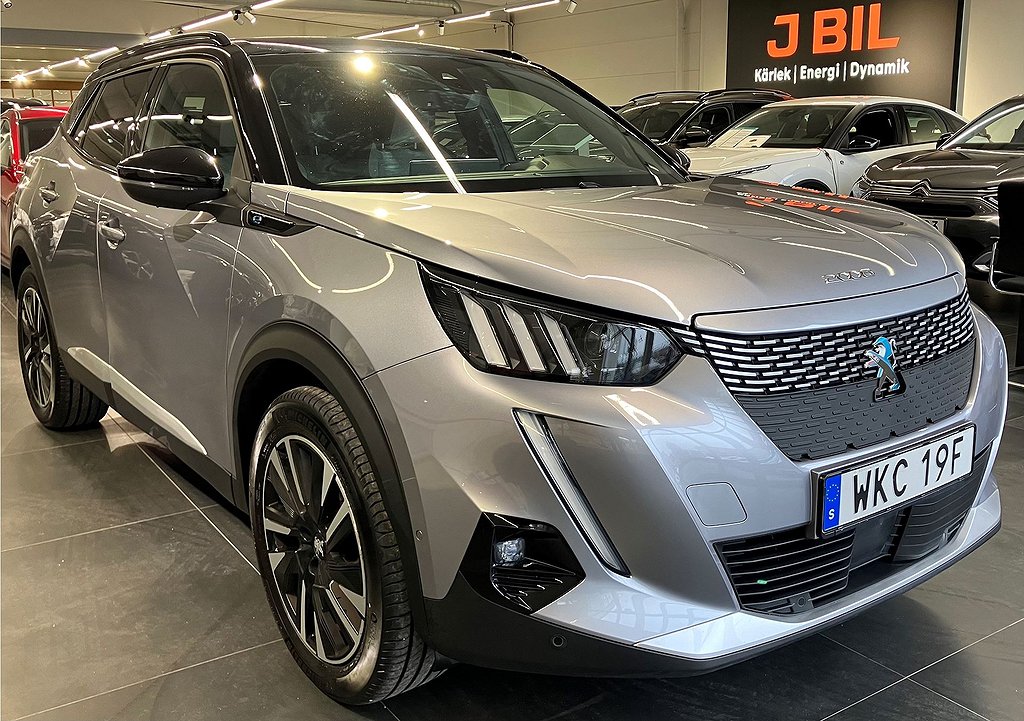 Peugeot E-2008 GT 50 kWh 136hk Aut – B-KAMERA