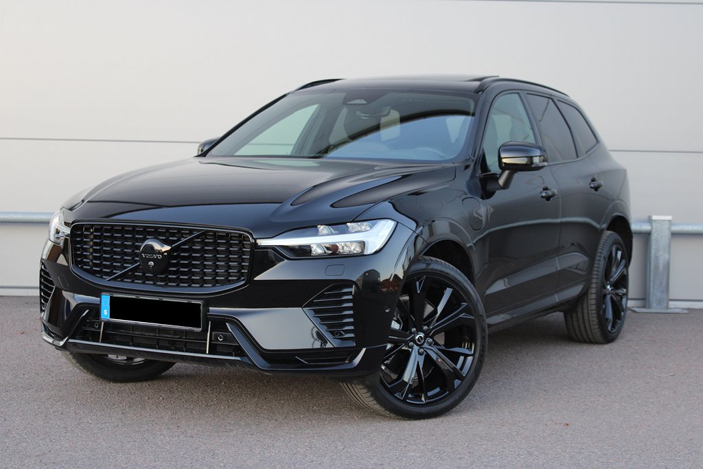 Volvo XC60 T6 Recharge AWD Black Edition Drag 360 H/K Moms