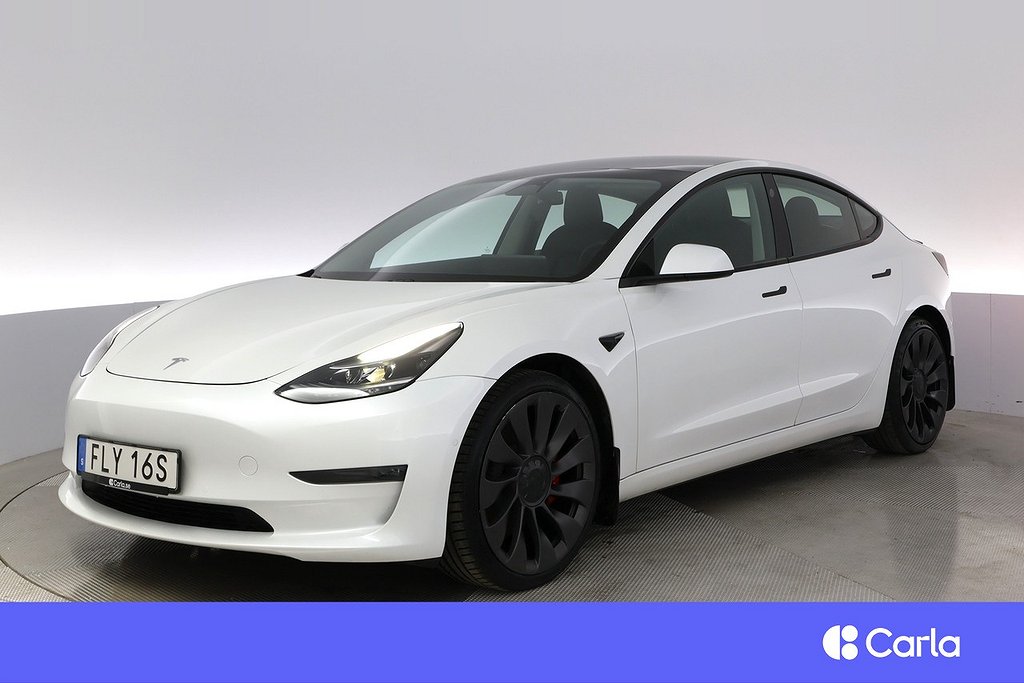 Tesla Model 3 Performance AWD Refresh Autopilot 4,99 V-Hjul