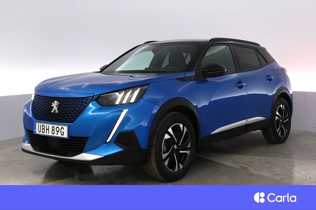 Peugeot E-2008 50 kWh GT Adap.Farth Navi 4,99 % Ränta Vhjul