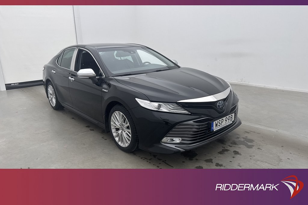 Toyota Camry Hybrid 218hk Executive M&K-Värmare Kamera Skinn
