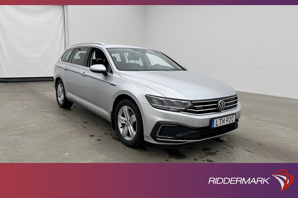 Volkswagen Passat GTE 218hk MOMS P-Värmare Kamera Navi Drag