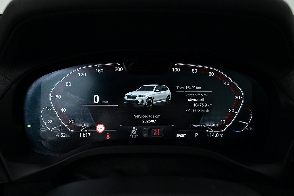 BMW iX3 M-Sport Charged Plus Pano HUD H/K Drag V-hjul