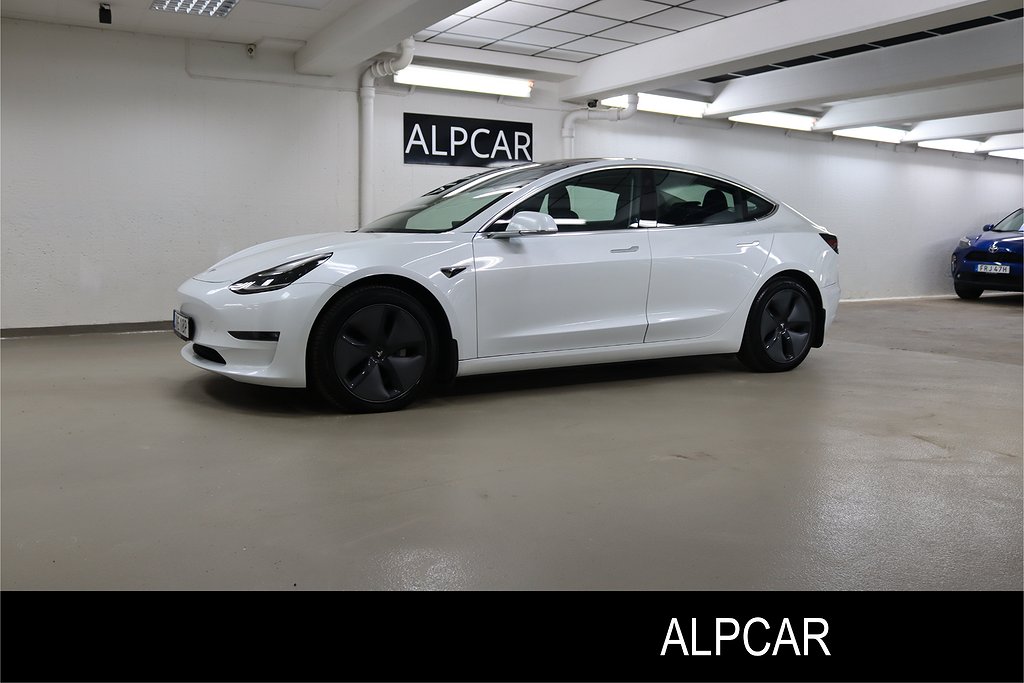 Tesla Model 3 LONG RANGE AWD 440HK PANORAMA  MOMS V-HJUL