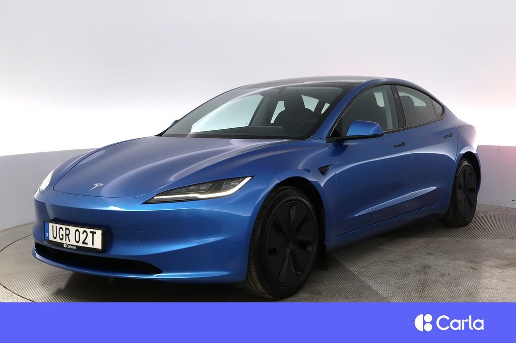 Tesla Model 3 Long Range AWD Highland AP 4,99 Drag V-Hjul