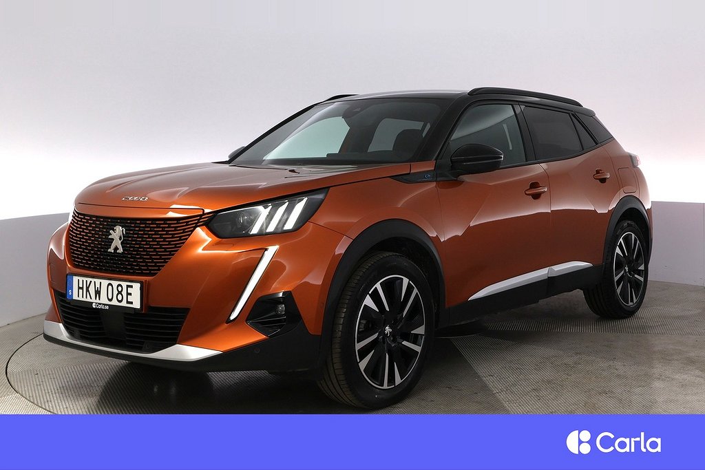 Peugeot E-2008 50 kWh GT Adap.Farth Navi 4,99 % Ränta