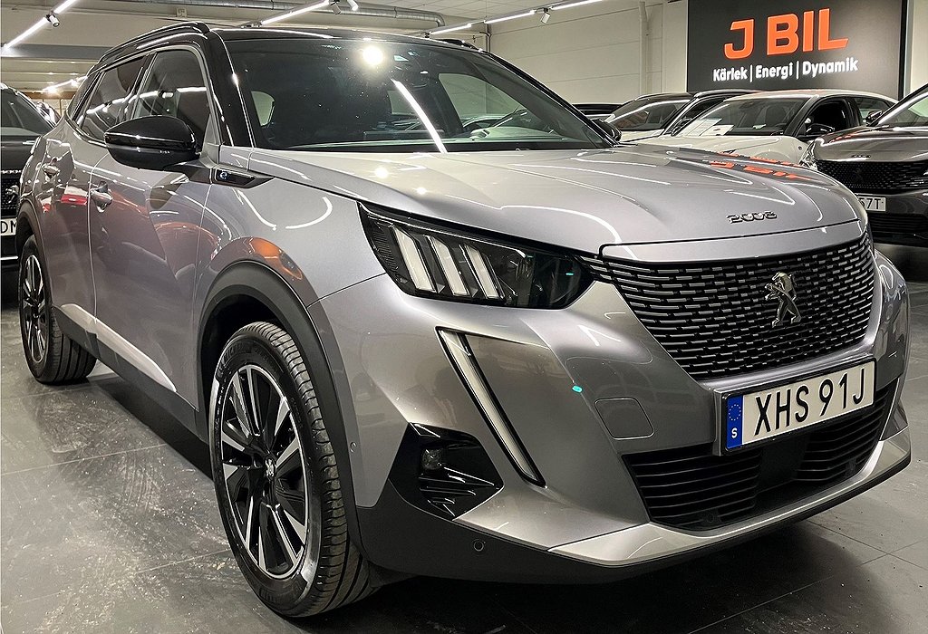 Peugeot E-2008 GT Pack 50kWh 136hk Aut – B-KAMERA, LÅGA MIL
