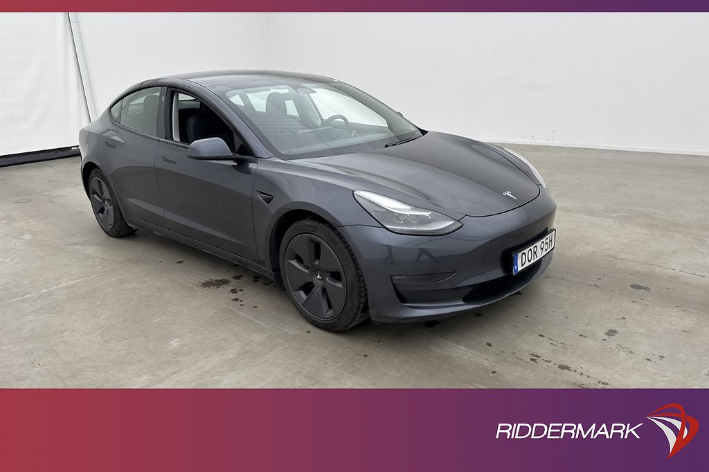 Tesla Model 3 Long Range AWD Svensksåld Uppgraderad AP
