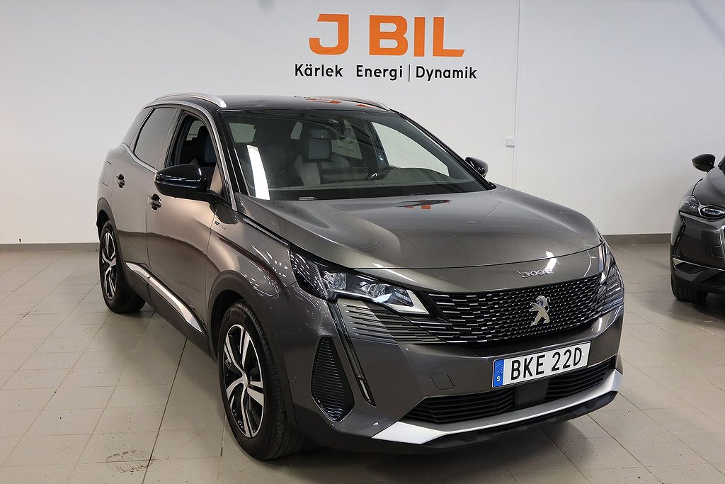 Peugeot 3008 GT HYBRID4 300hk Aut AWD – B-KAMERA
