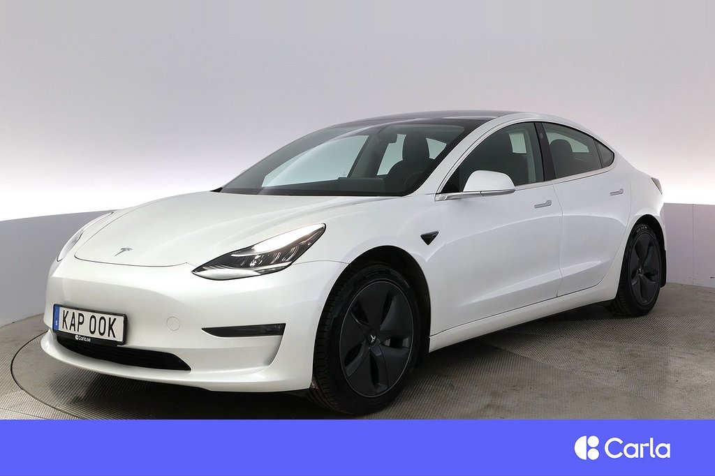 Tesla Model 3 Long Range AWD Autopilot Pano Drag V-Hjul 4,99